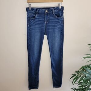 Stitch Fix Prosperity Skinny Jeans with Released Frayed Hem Size 27